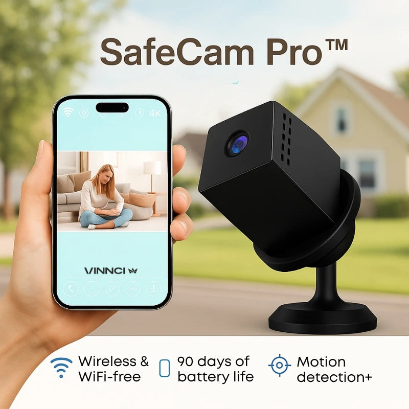 SafeCam Pro™ | Always protected – even without internet or power