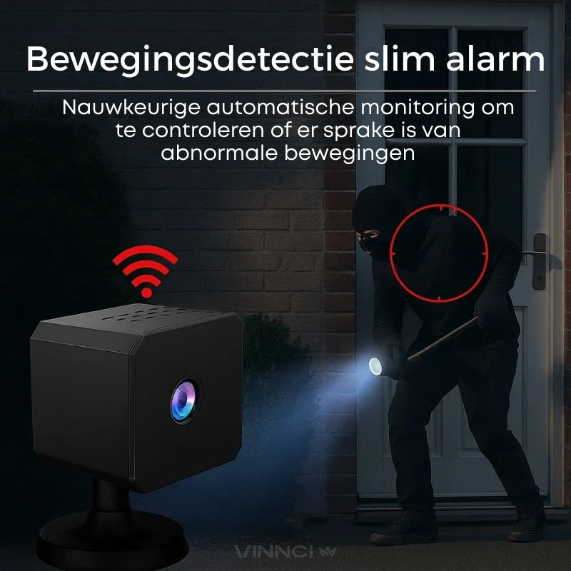 SafeCam Pro™ | Toujours protégée – même sans internet ni alimentation électrique