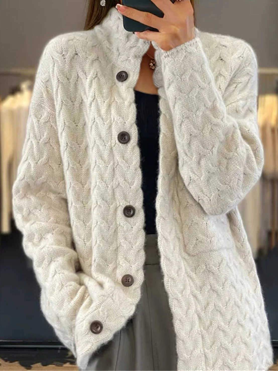Lydia Women’s Chic Knit Cardigan