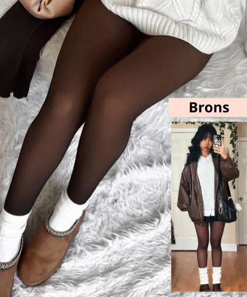 Fleece gevoerde panty Vicky | 1+1 gratis