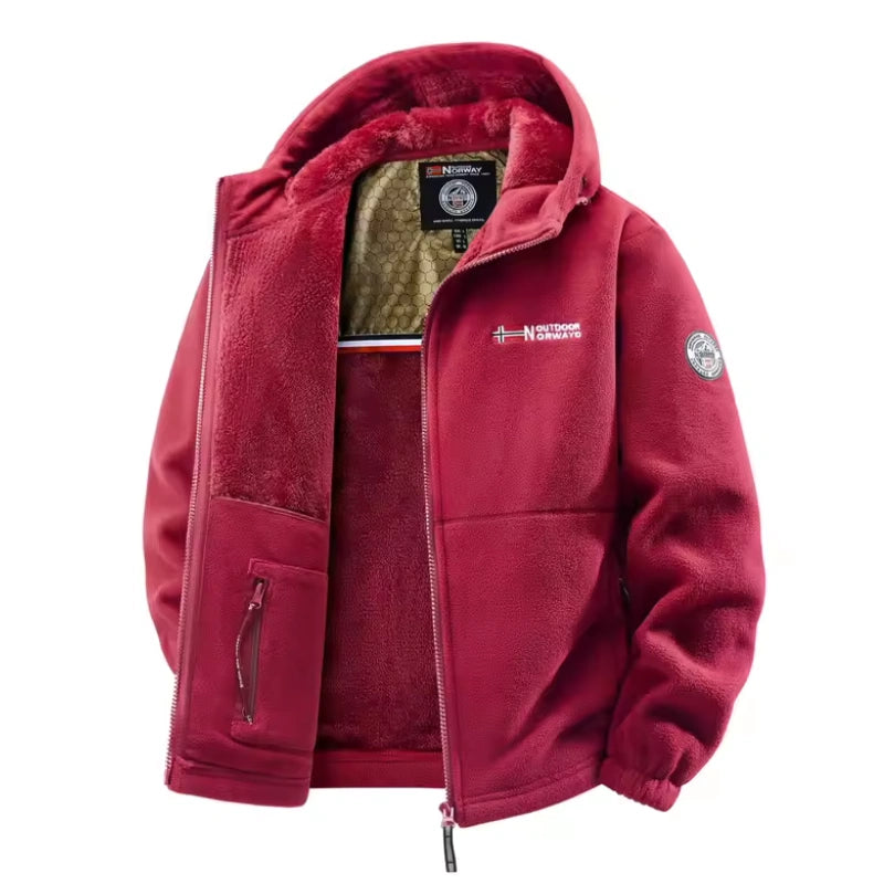 Thermal Winter Fleece Jacket - Norway Outdoor