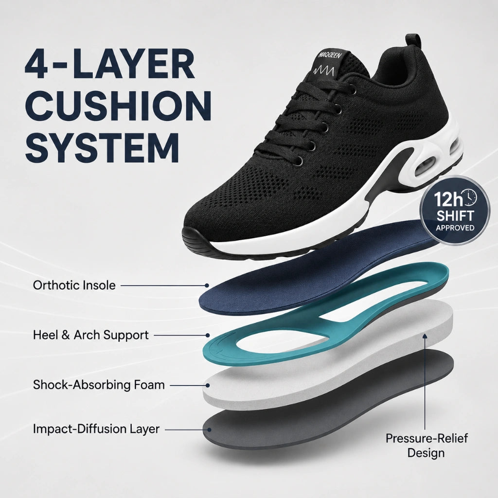 OrthoWalk™ | Lightweight Sneakers with Orthopaedic Support
