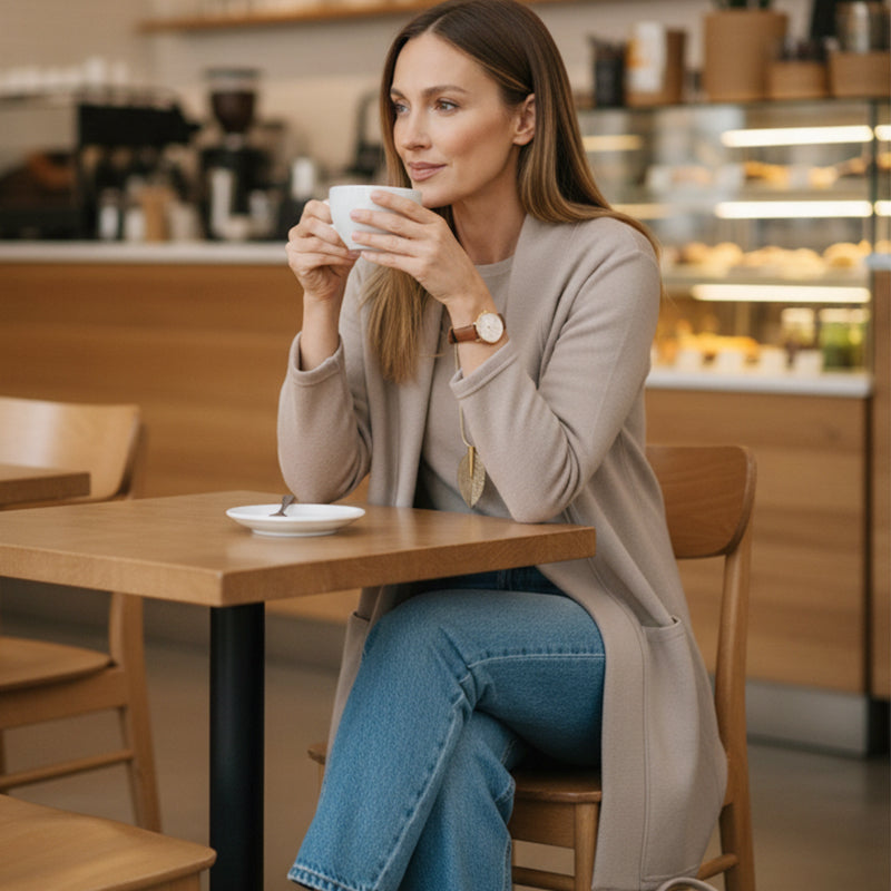 Elena – Elegant dames set van 3 delen (vest, top en broek)