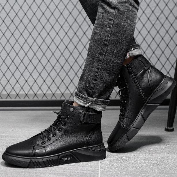 Modern Leather Boots - Italy