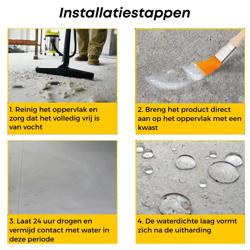 Isolix – Repareert Lekken & Infiltraties in Minuten