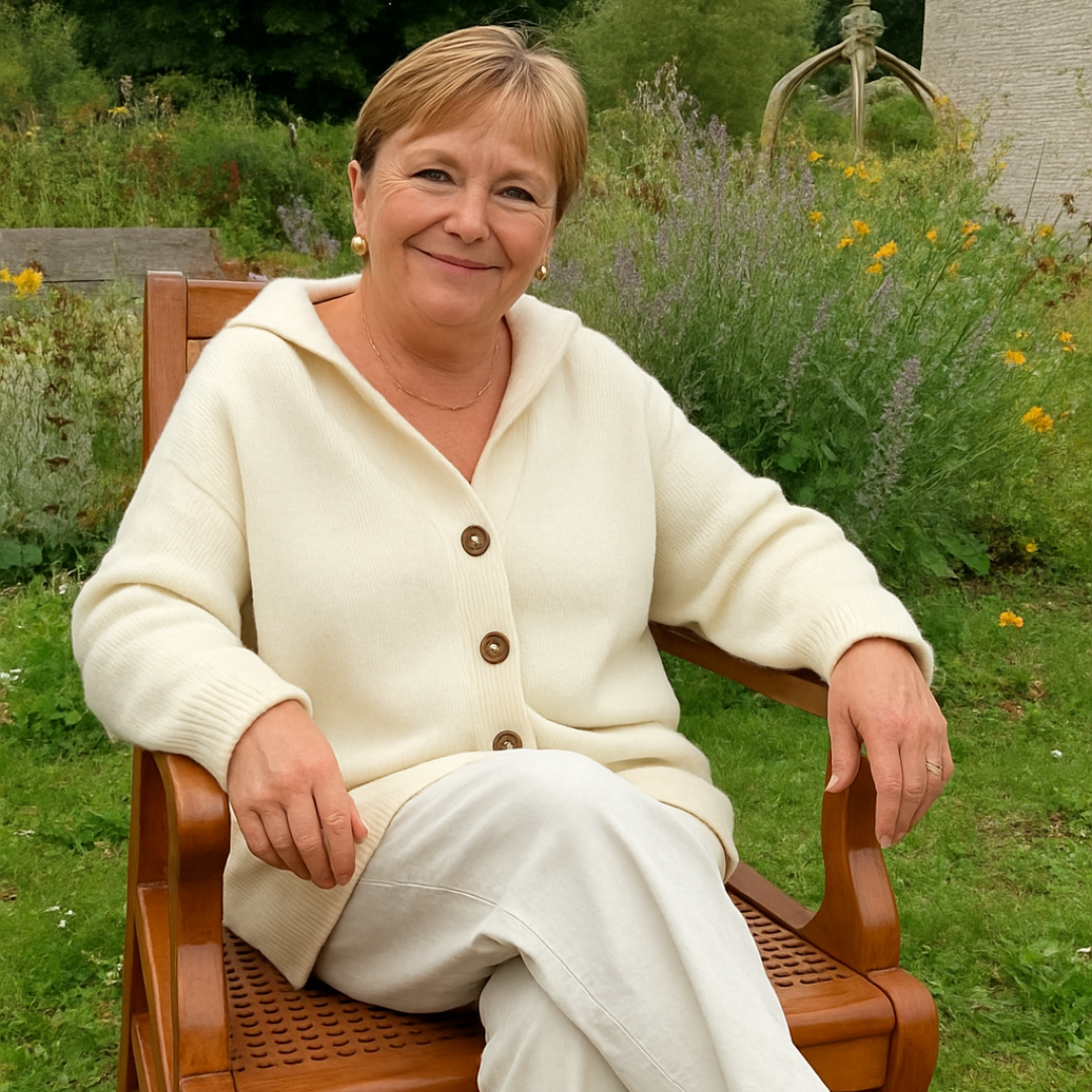 Maya dames casual cardigan met knopen