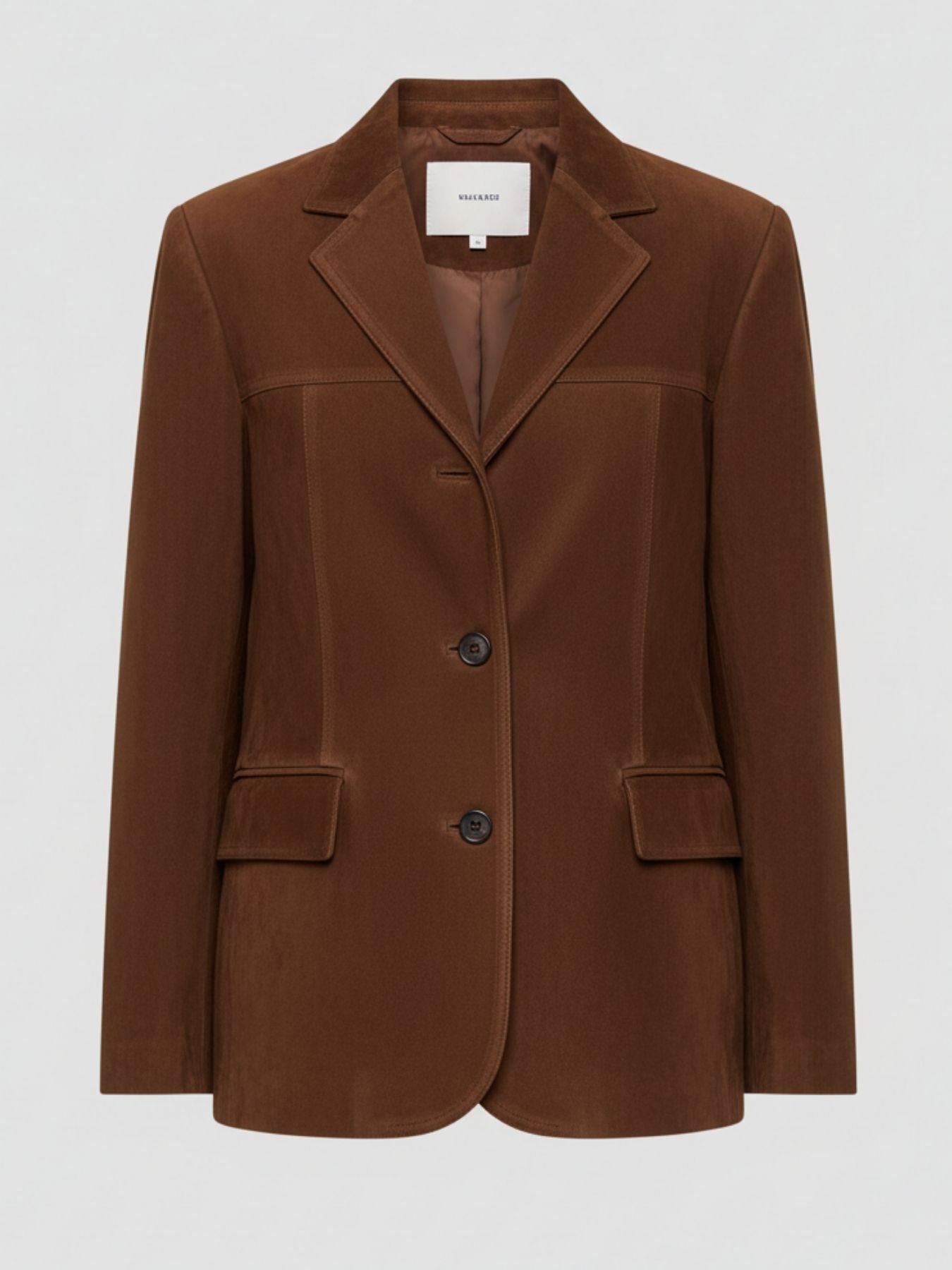 Natalie dames klassieke suède jas