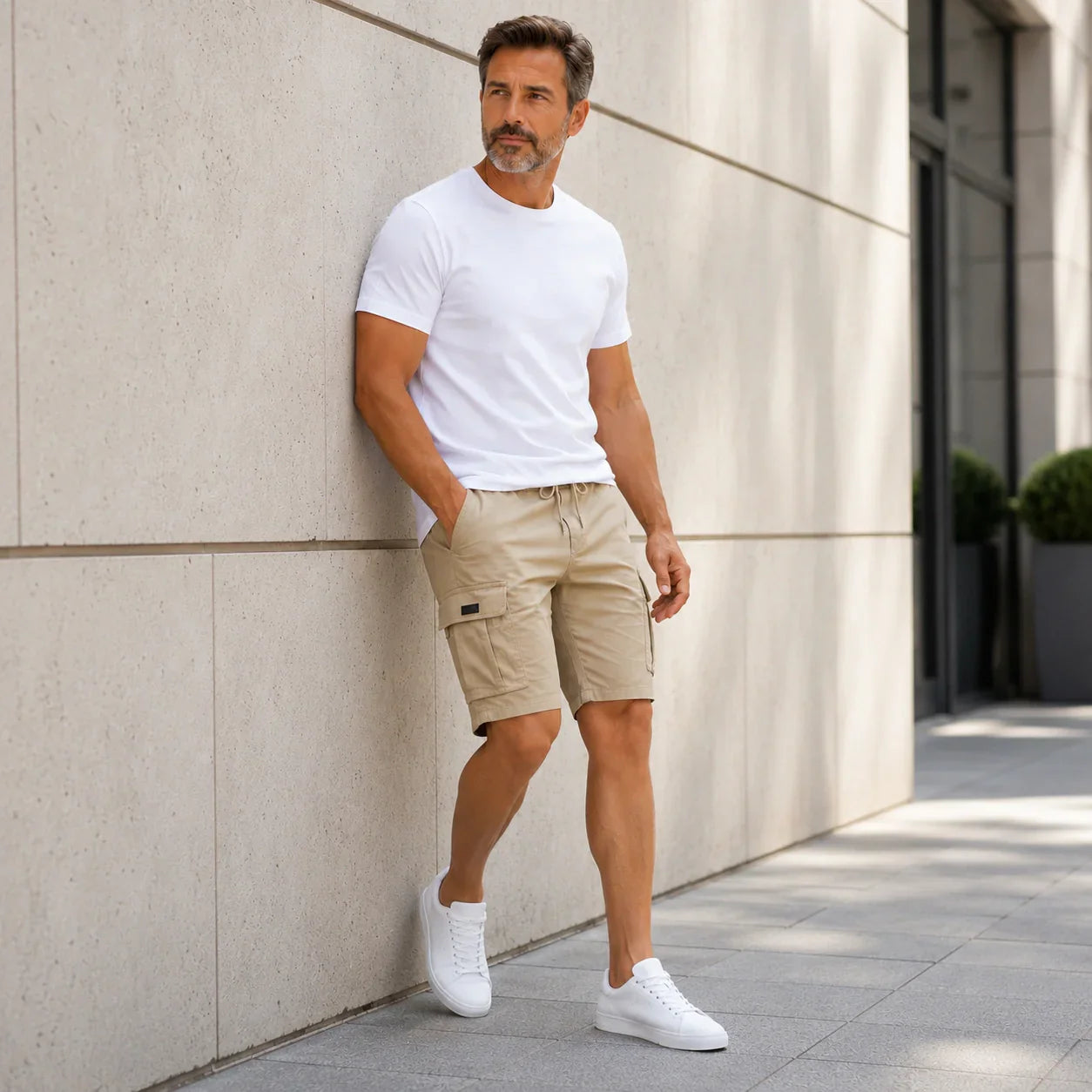Cargo short voor heren – Dom