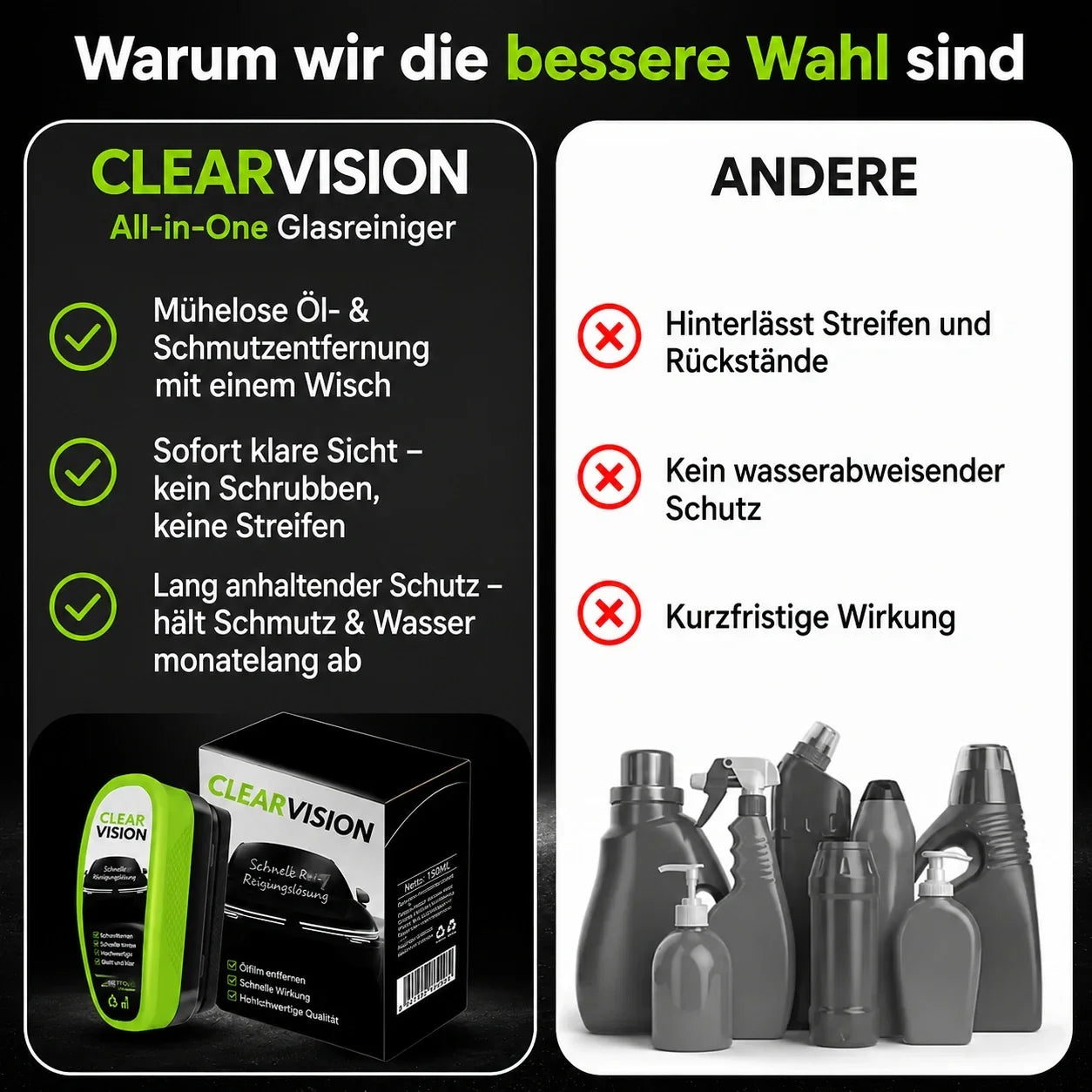 ClearVision™ – Maximale helderheid bij elk weer
