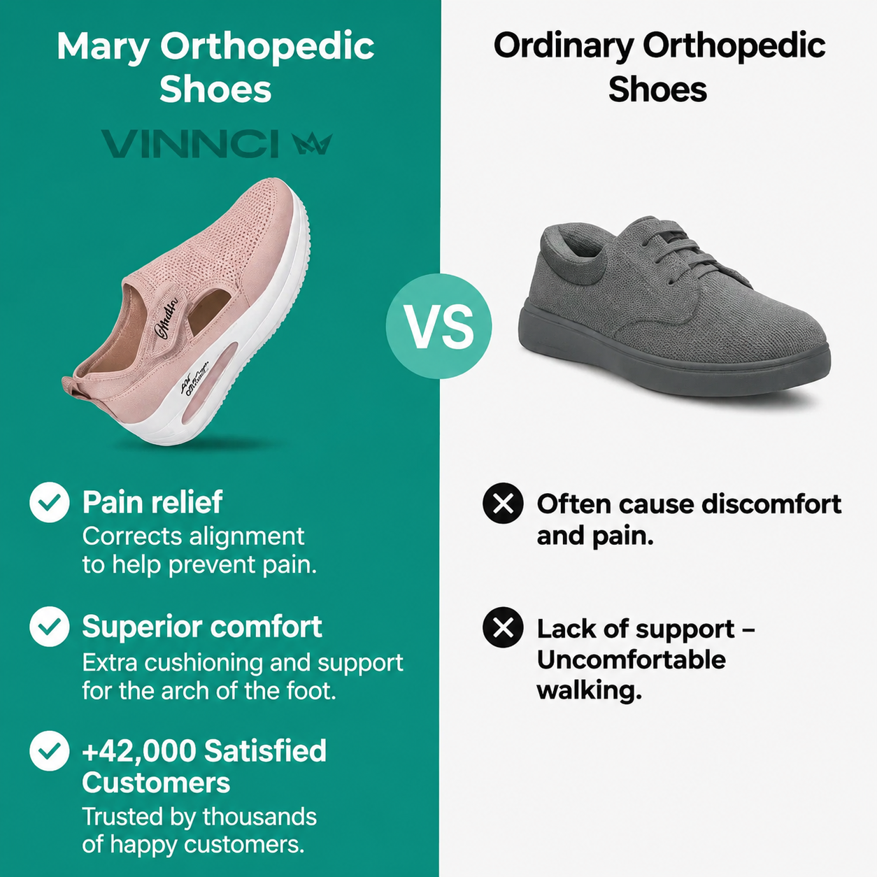 Orthopaedic Fashion Shoes – Mary