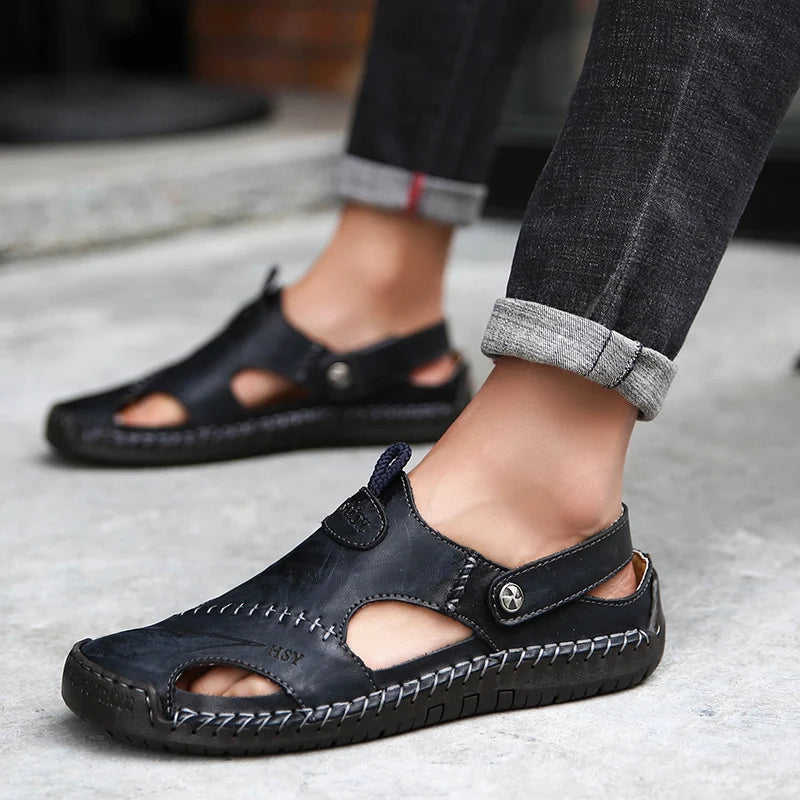 Orthopaedic Leather Sandals – Jones