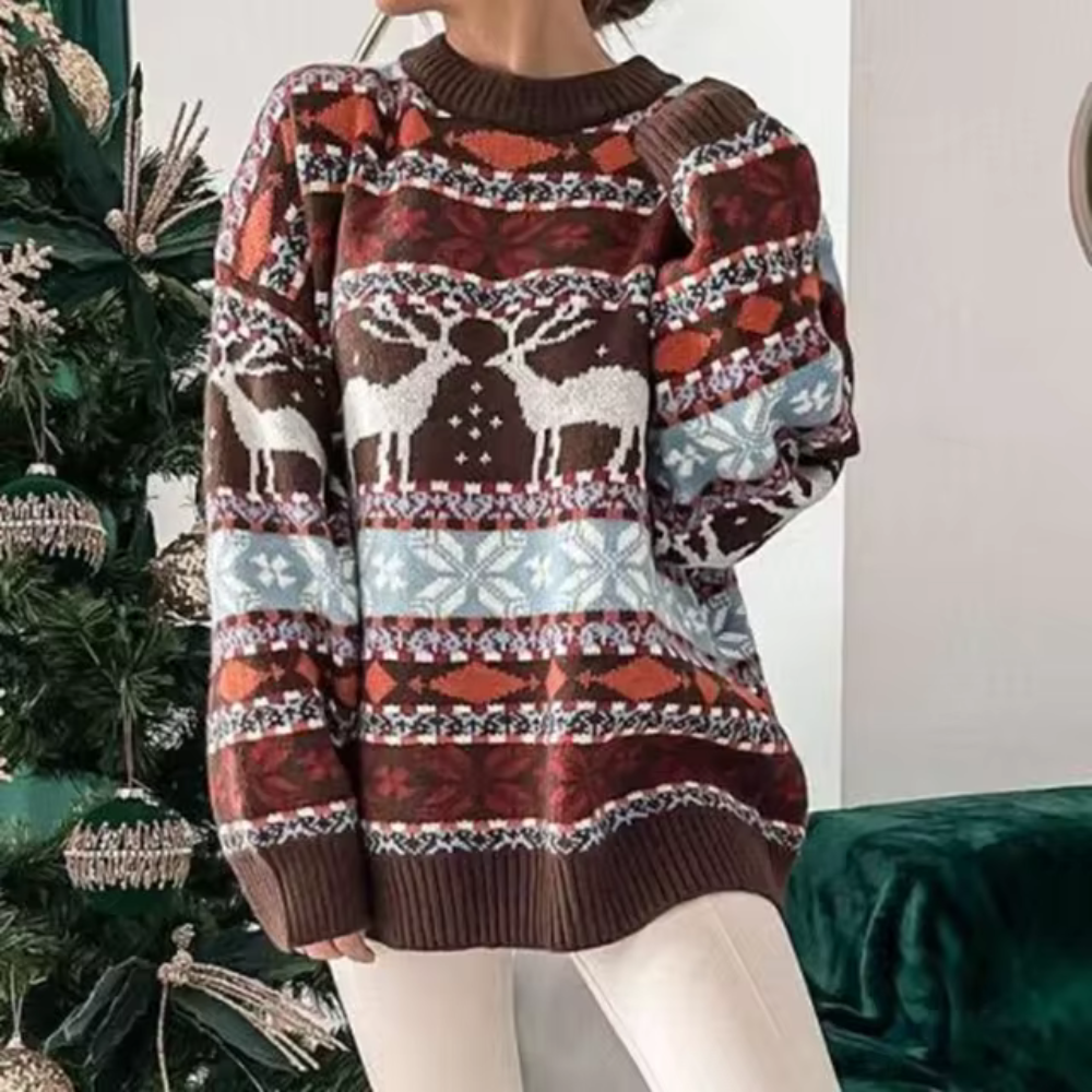 Josy dames kerstpullover