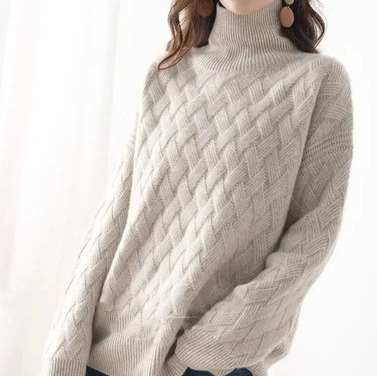 Gabrielle Women’s Turtleneck Sweater