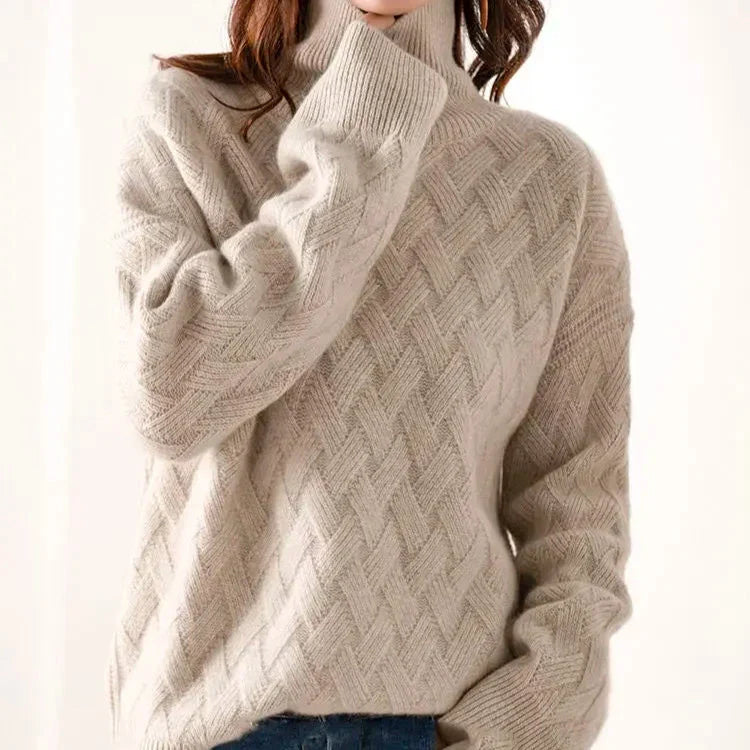 Gabrielle Women’s Turtleneck Sweater
