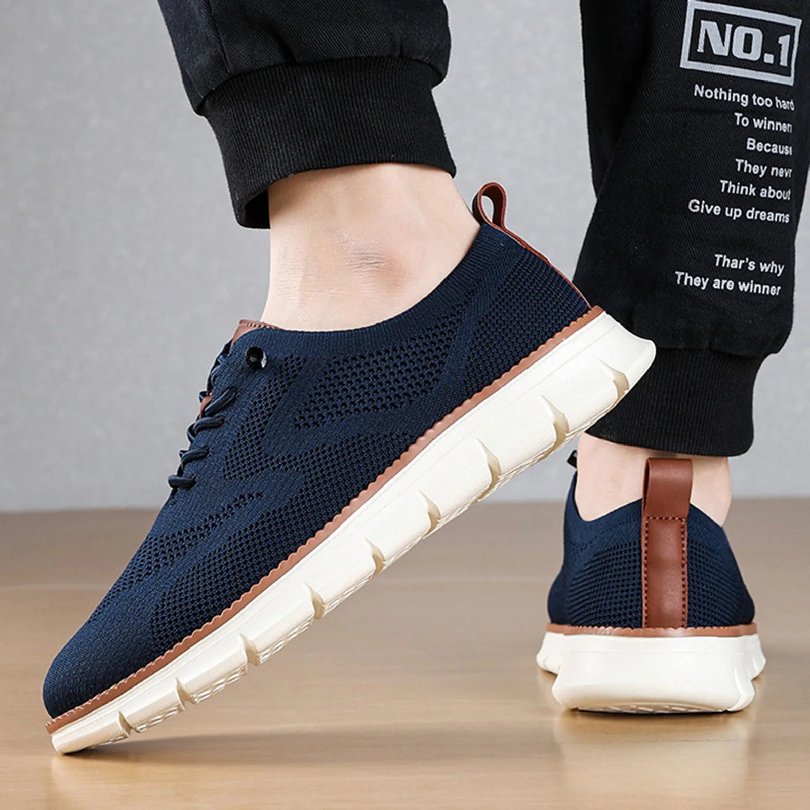 Breathable & Comfortable Slip On Shoes - Flex Comfort