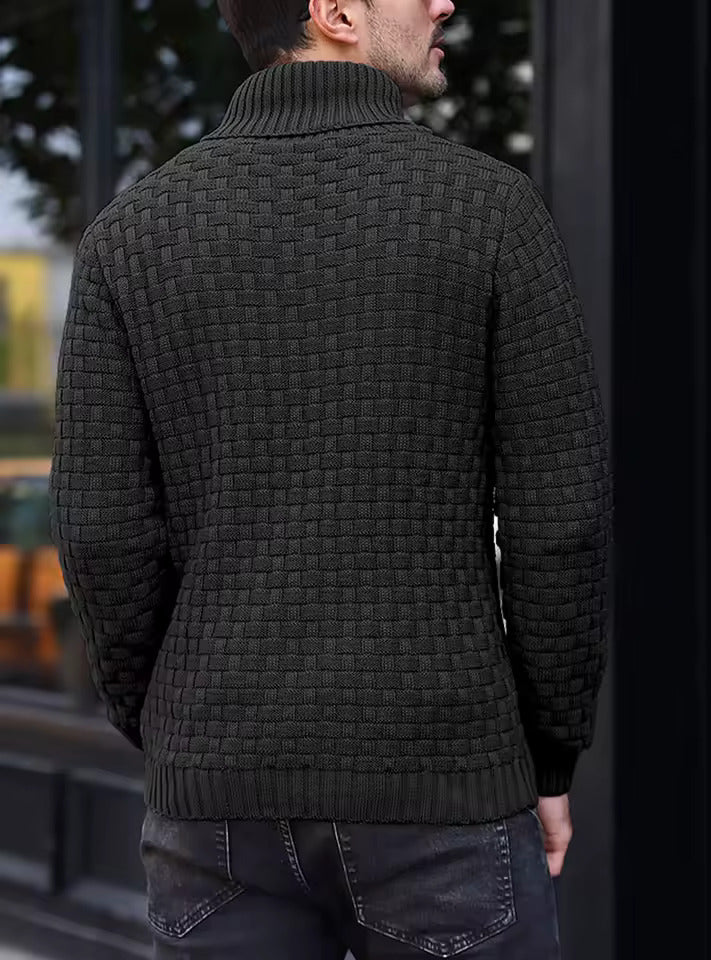 Auguste Shawl Collar Knit Jumper
