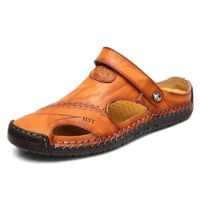 Orthopedische leren sandalen – Jones