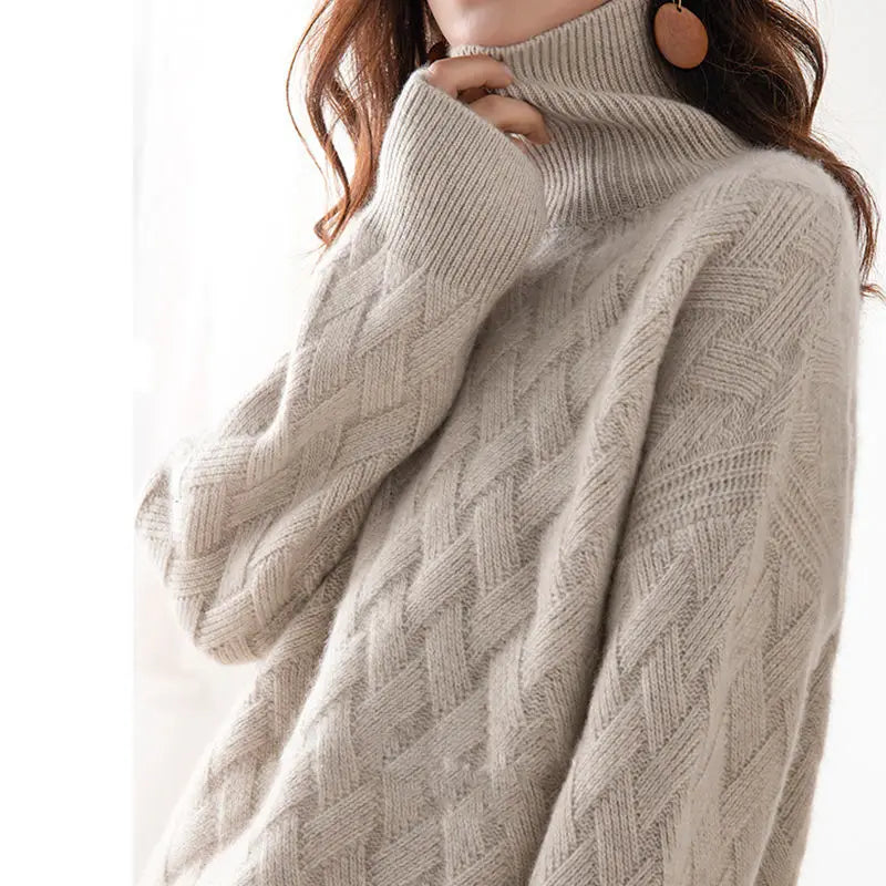 Gabrielle Women’s Turtleneck Sweater