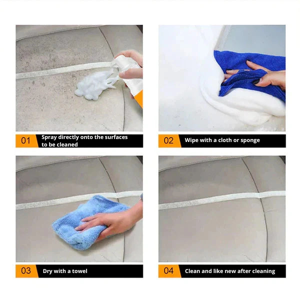 FreshFoam Foam Cleaner | Removes All Kinds of Stubborn Dirt | 1+1 Free