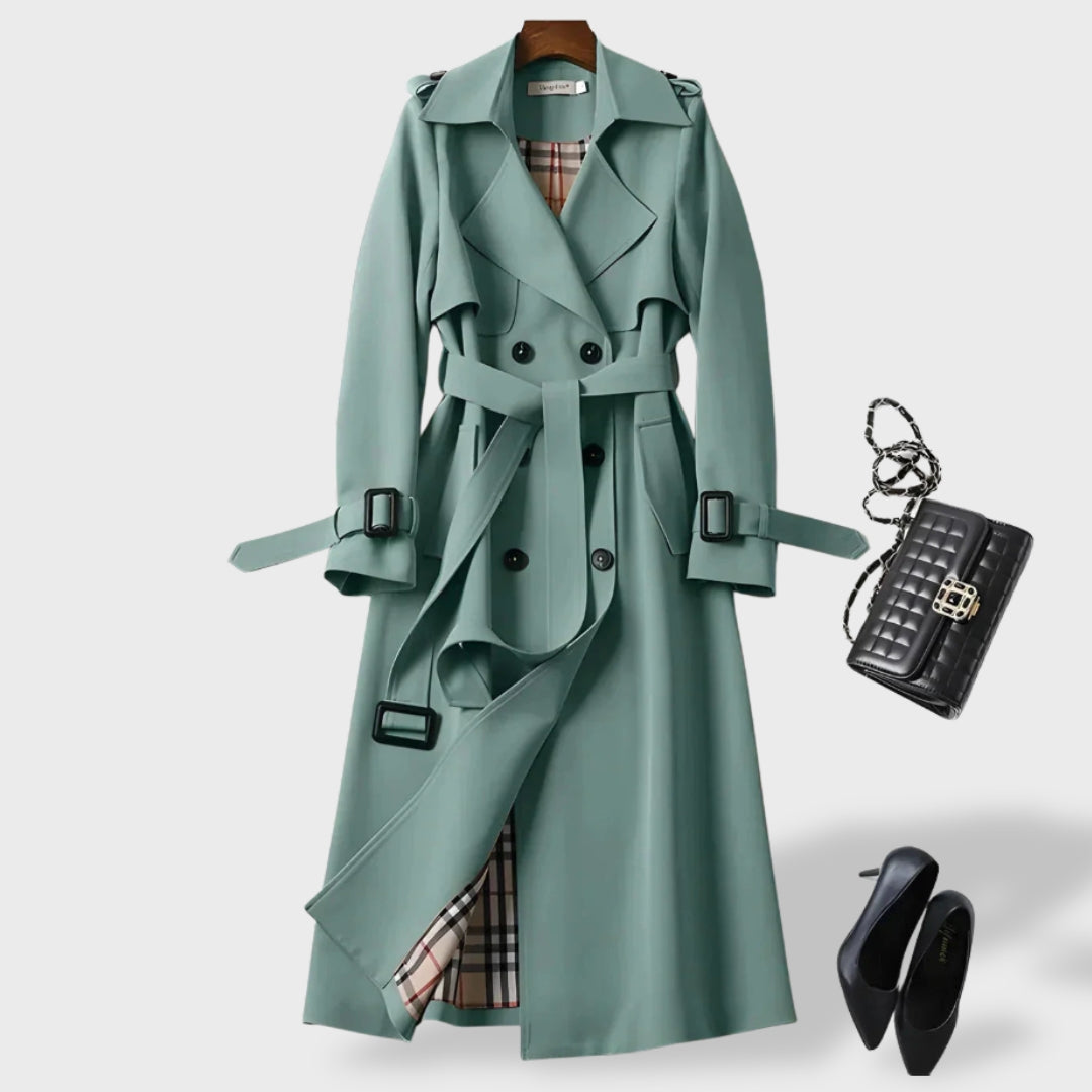 Clara Women’s Elegant Trench Coat