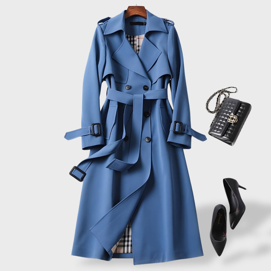 Clara Women’s Elegant Trench Coat