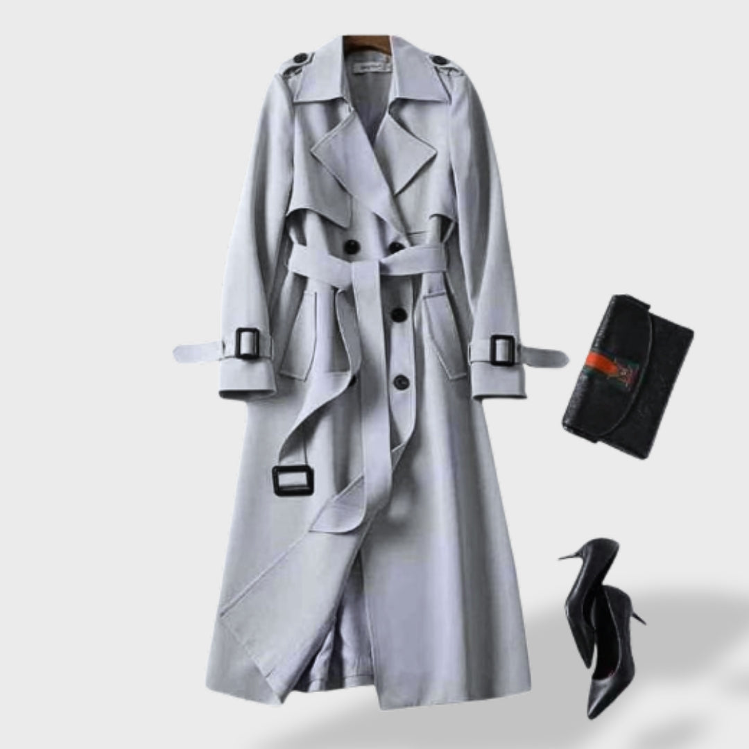 Clara Women’s Elegant Trench Coat