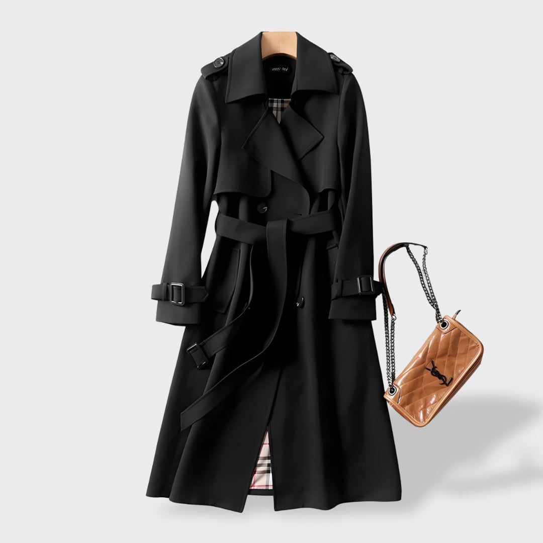 Clara Women’s Elegant Trench Coat
