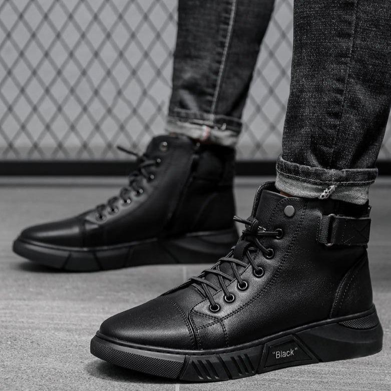 Modern Leather Boots - Italy
