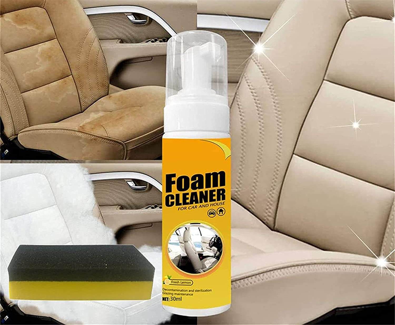Nettoyant mousse FreshFoam | Élimine tous types de saletés tenaces | 1 acheté = 2 offerts