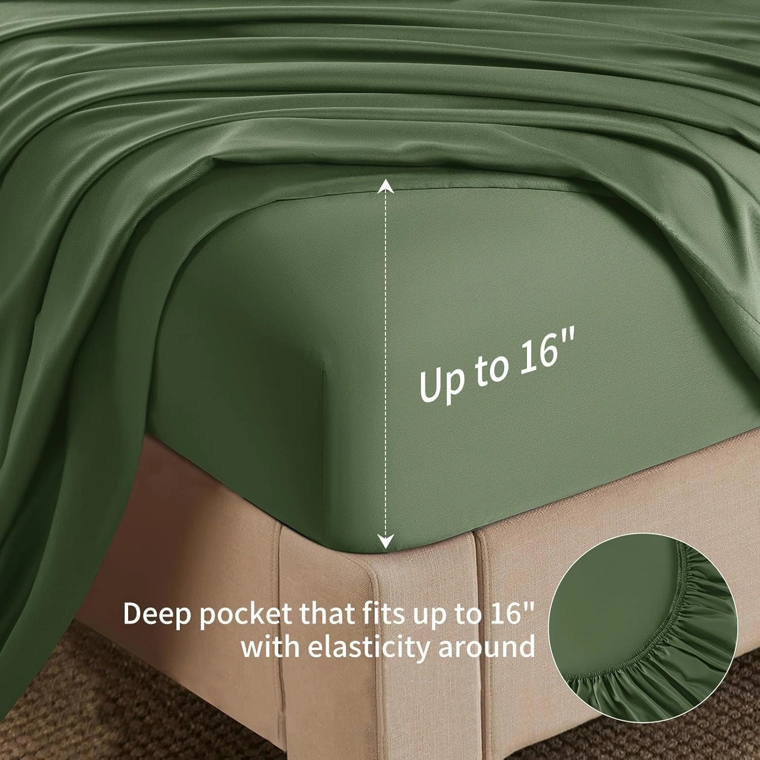 Bamboo Cooling Sheet Set 4 Pieces