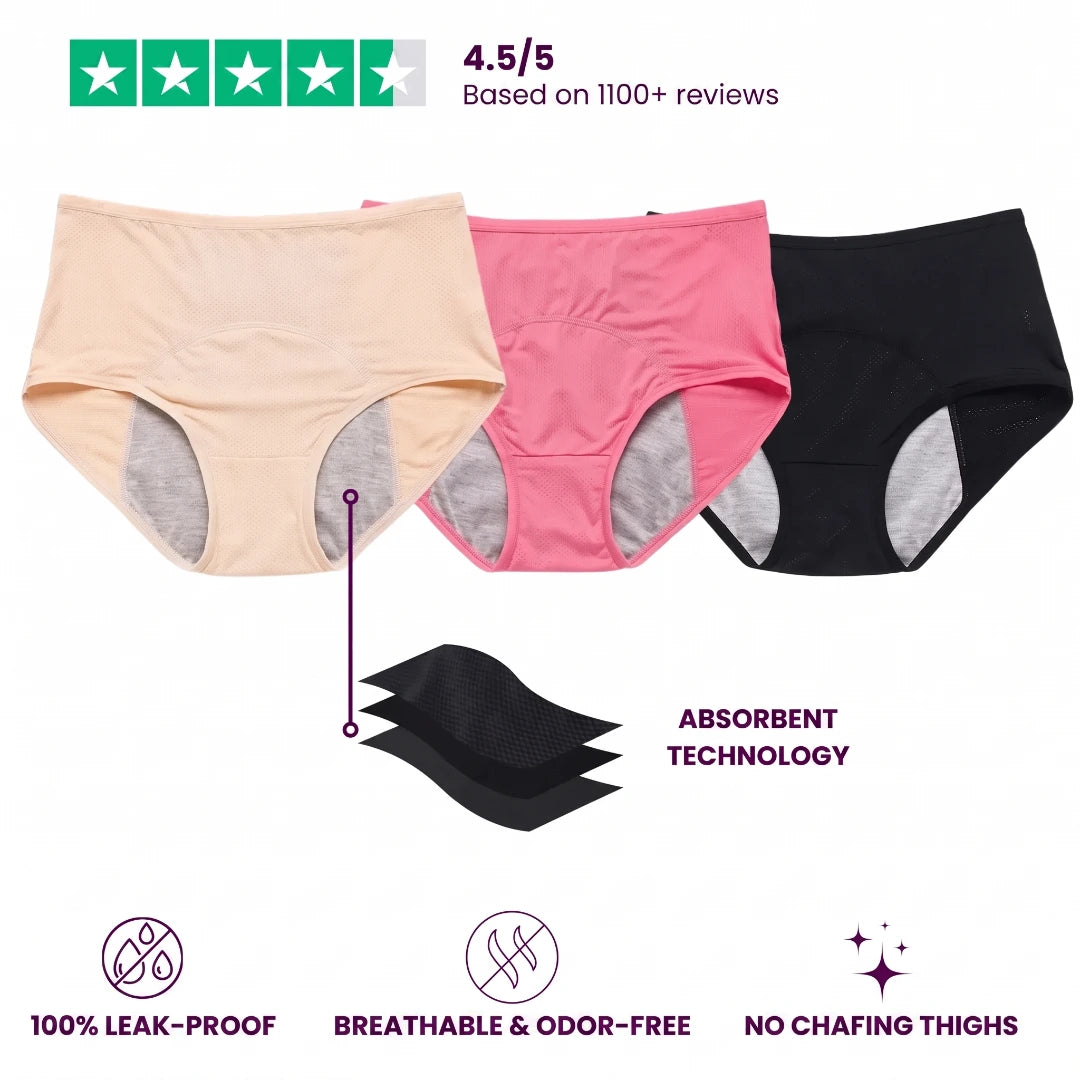 VitalDry | Leakproof Underwear (5-Pack)