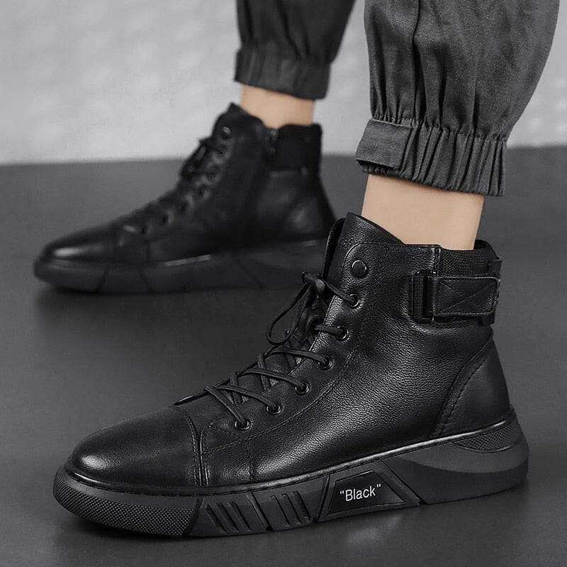 Modern Leather Boots - Italy