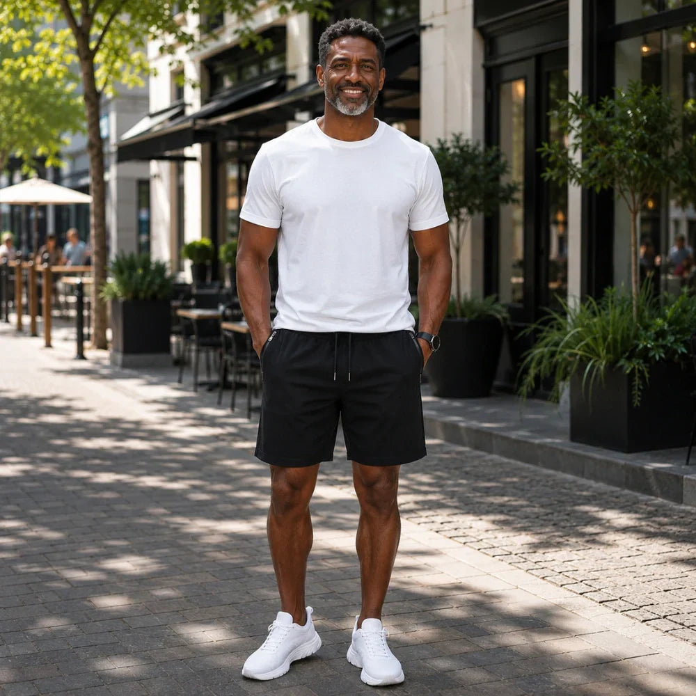 ElasTech™ | 3-delige Herenshorts-Set