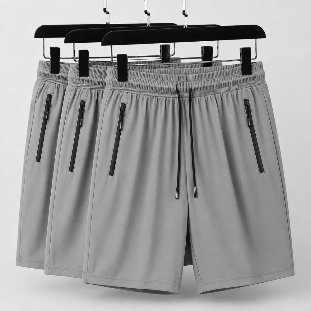 ElasTech™ | 3-delige Herenshorts-Set