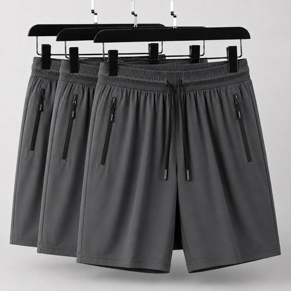 ElasTech™ | 3-delige Herenshorts-Set