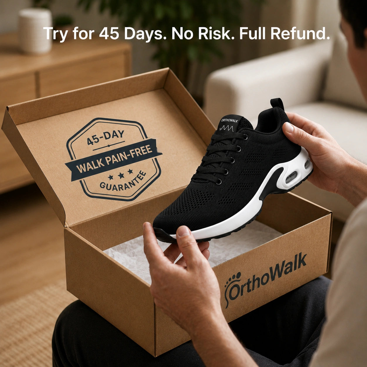 OrthoWalk™ | Lightweight Sneakers with Orthopaedic Support