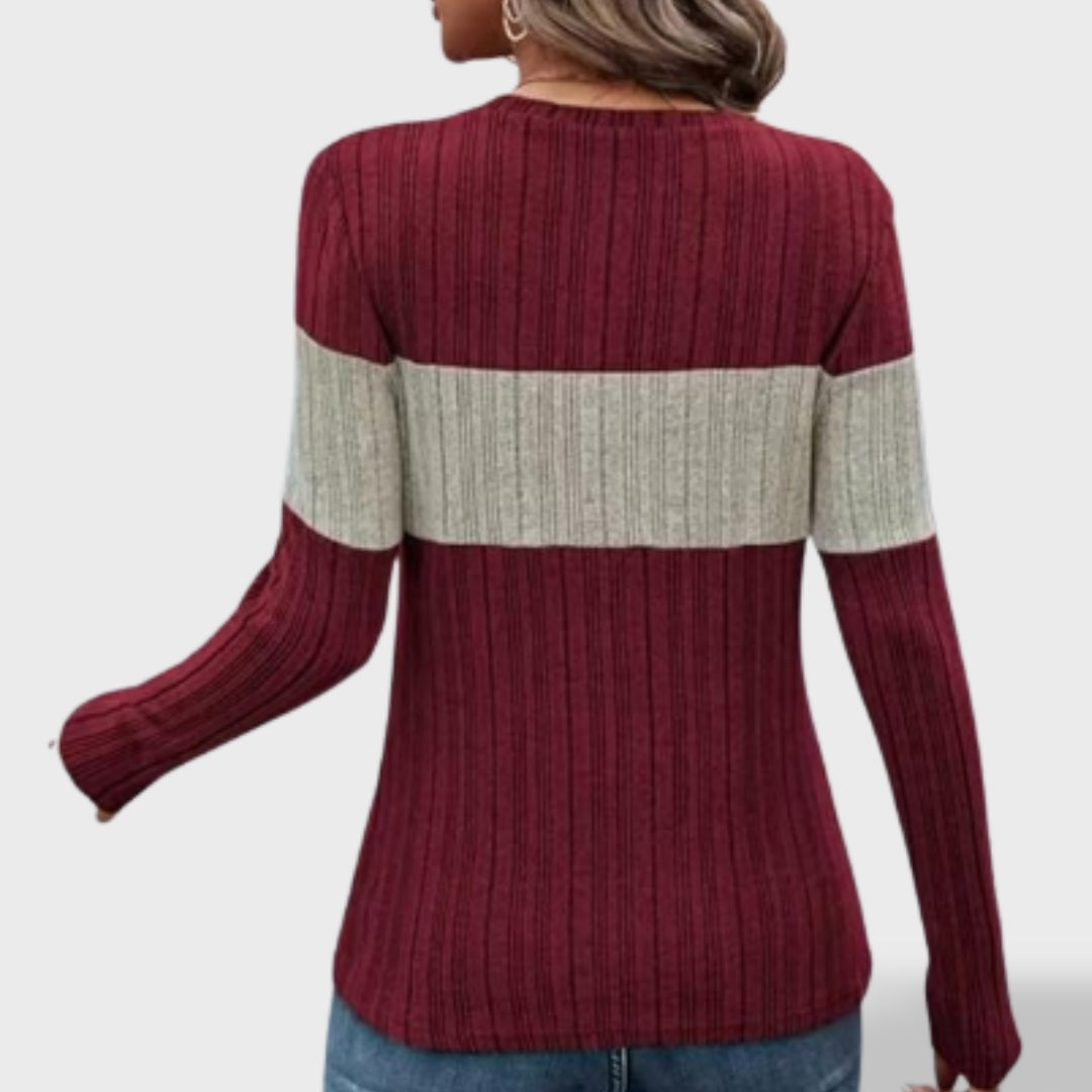 Jade dames casual gebreide trui