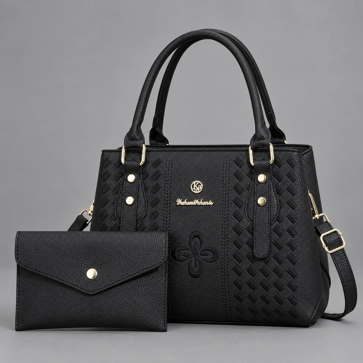 Kenze | Women's 2-Piece Handbag – Tote & Wallet