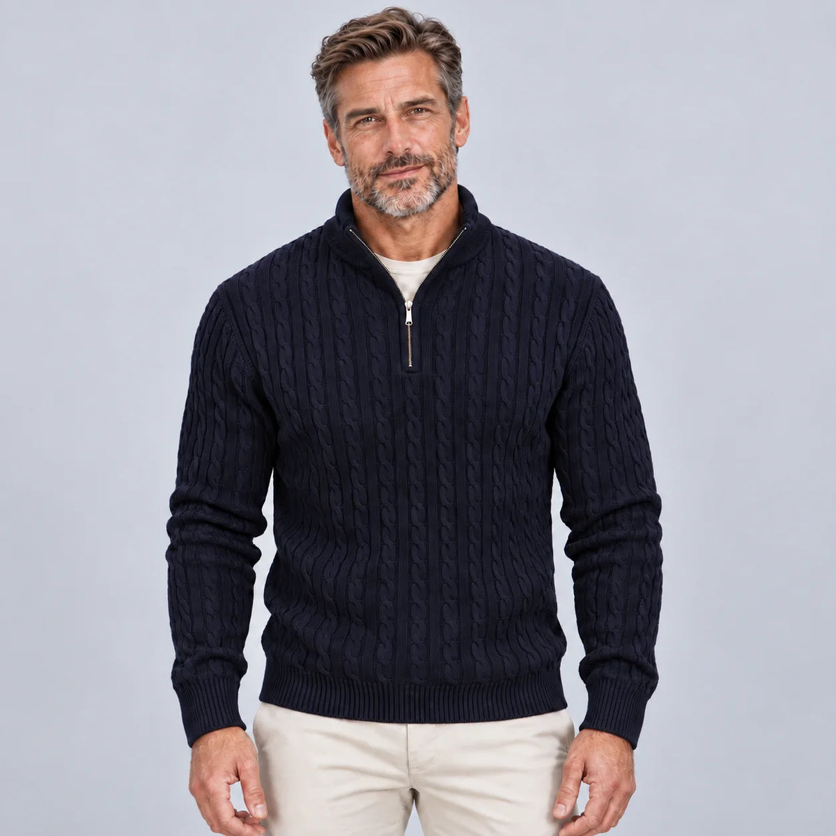 Zip-Up Sweater - Henrik