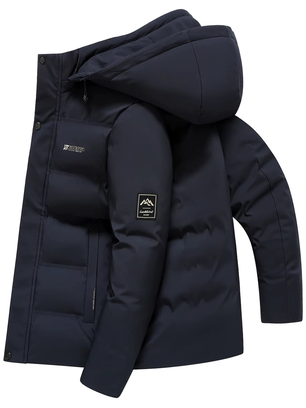 Hooded Insulated Winter Puffer Jacket - Summit