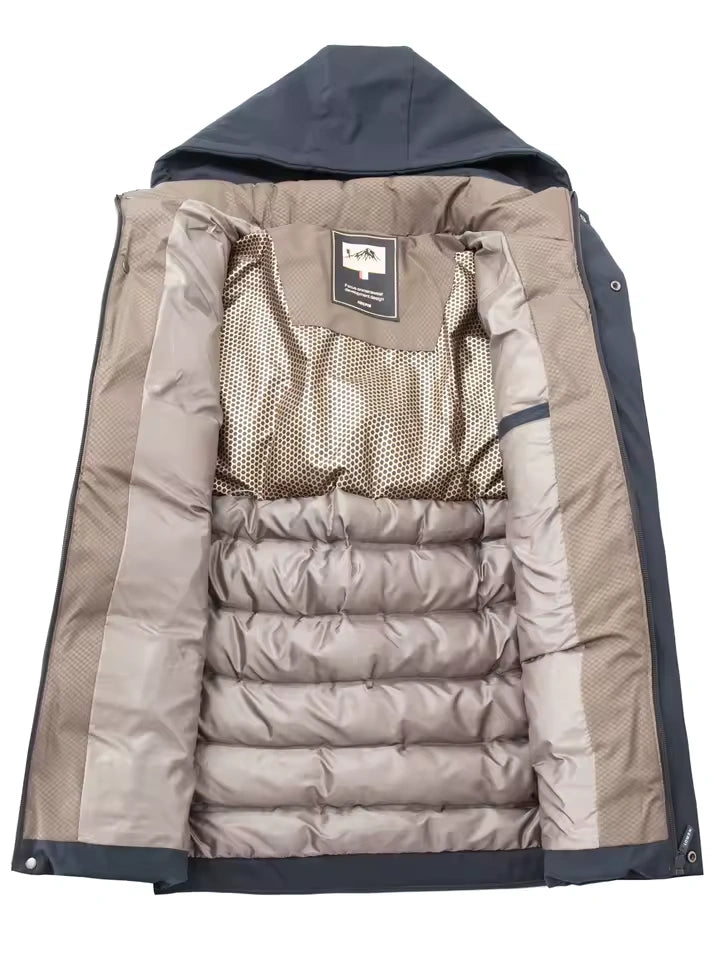 Hooded Insulated Winter Puffer Jacket - Summit