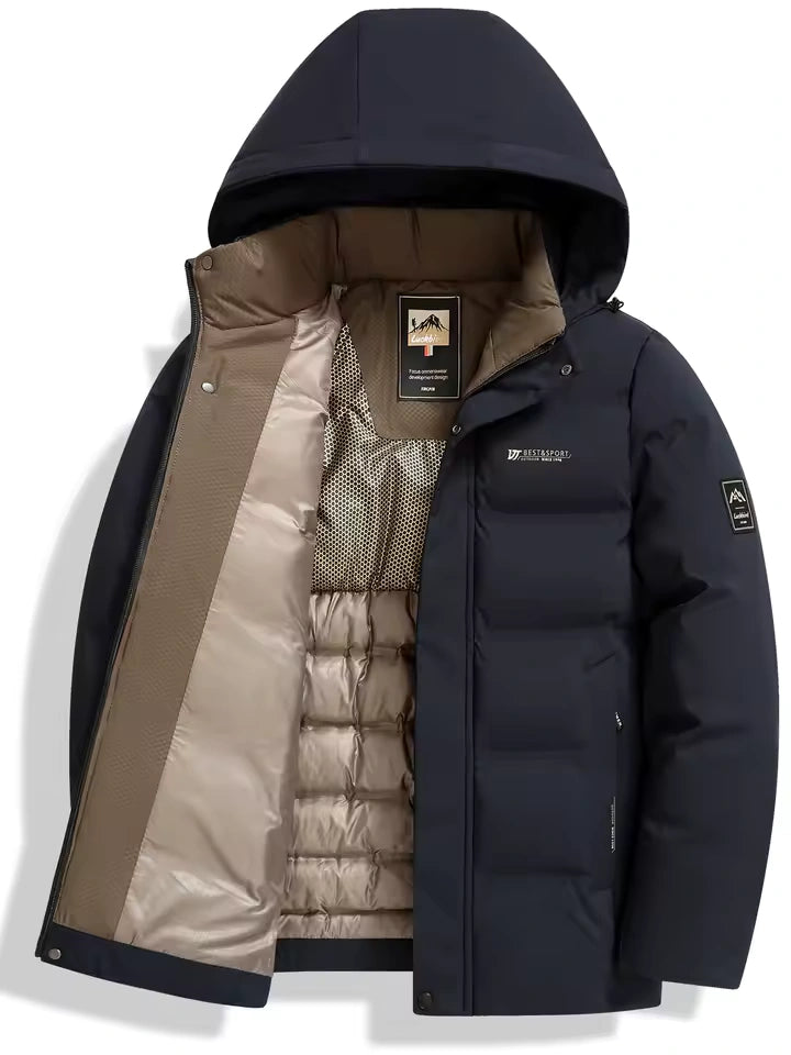 Hooded Insulated Winter Puffer Jacket - Summit