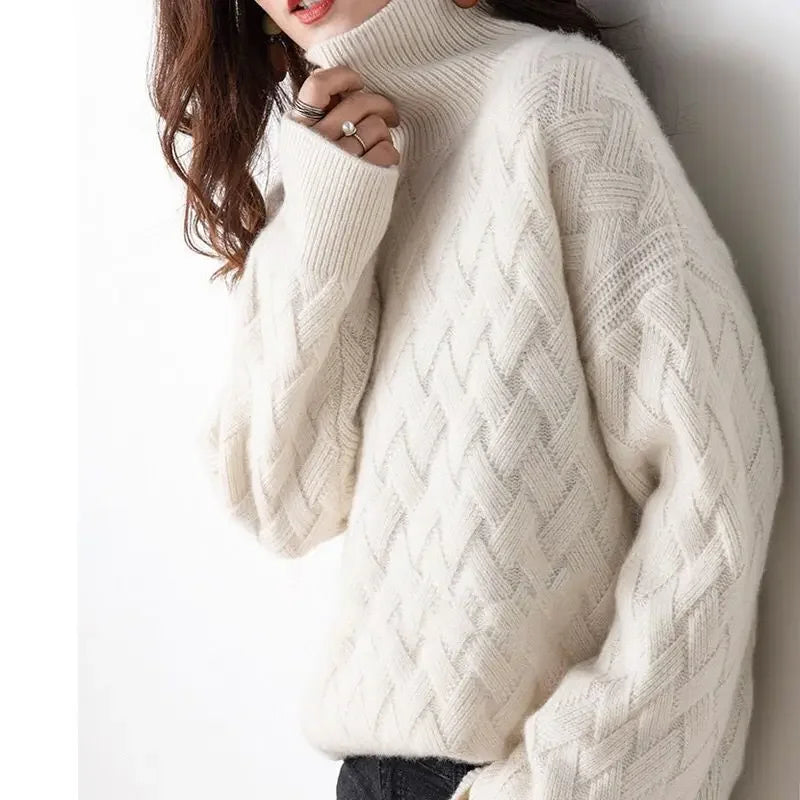Gabrielle Women’s Turtleneck Sweater