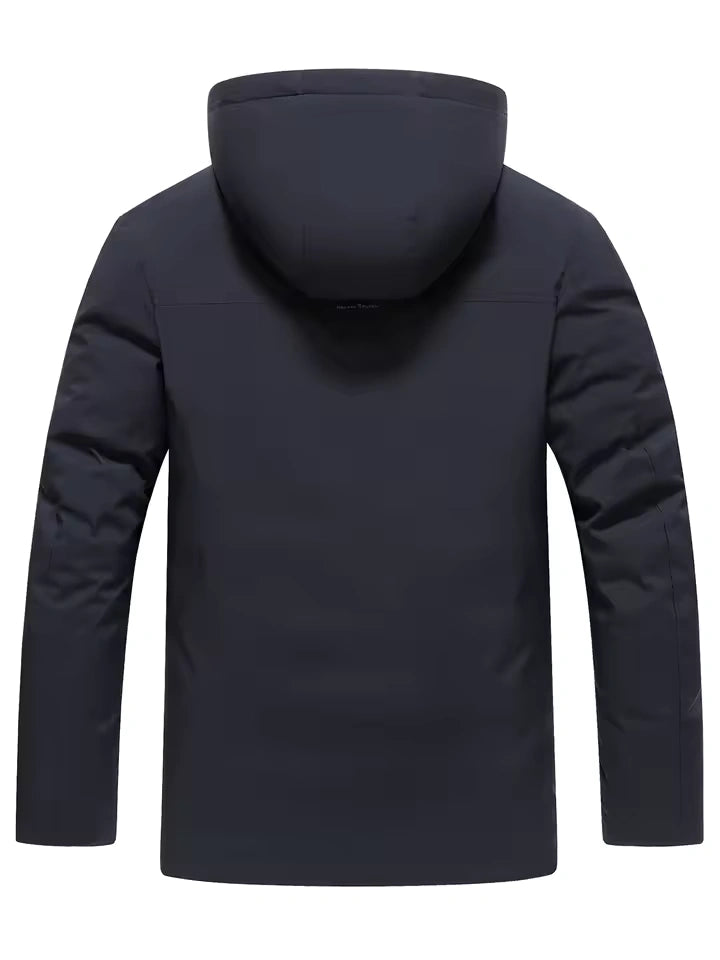 Hooded Insulated Winter Puffer Jacket - Summit