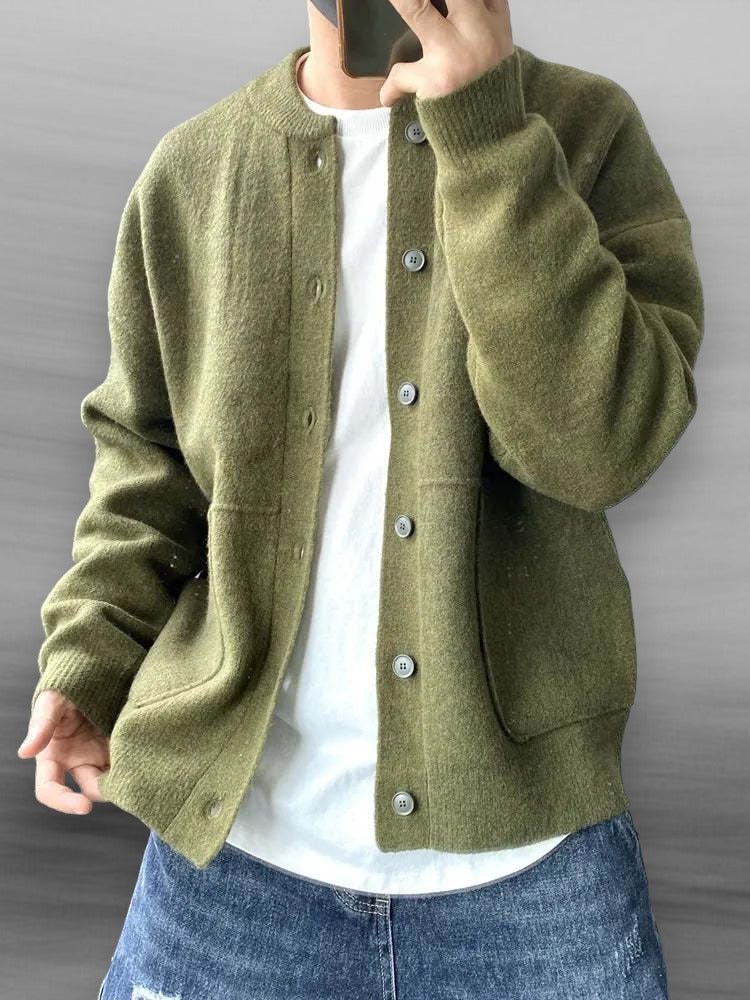 Luca Men’s Knit Button Cardigan