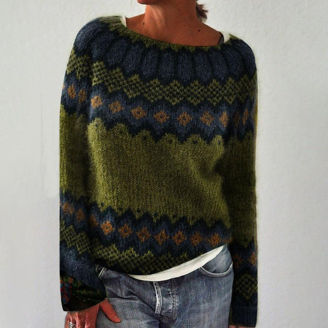 Aveline Women’s Striped Sweater