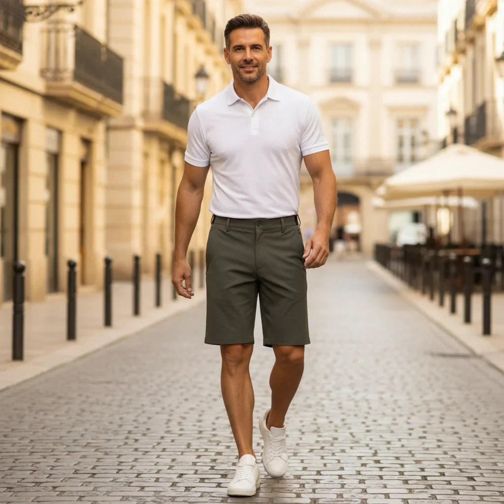 Tech Chino Shorts Heren - Ralph