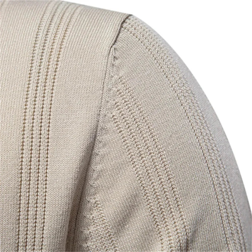 Alvero Gebreid Heren Poloshirt